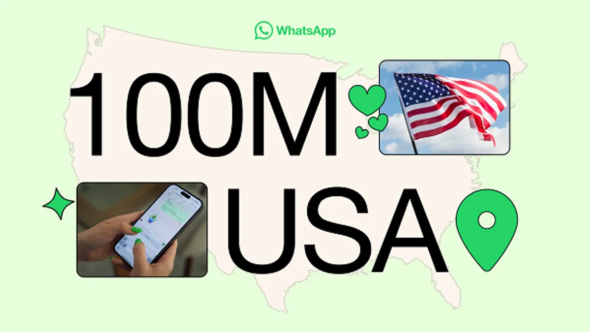 WhatsApp Reaches 100M US Users